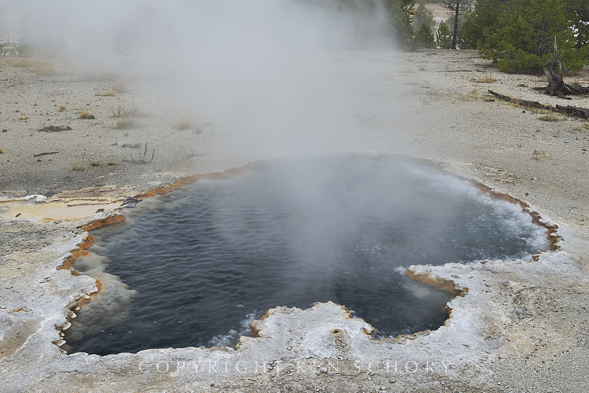 Fumarole, Yellowstone National Park, Wyoming