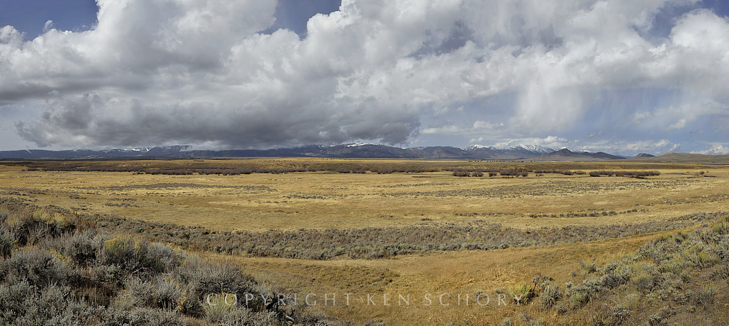 Clouds over North Park, Jackson County, Colorado
