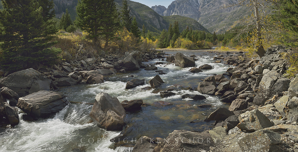 Stillwater River Rapids, Park County, Montana